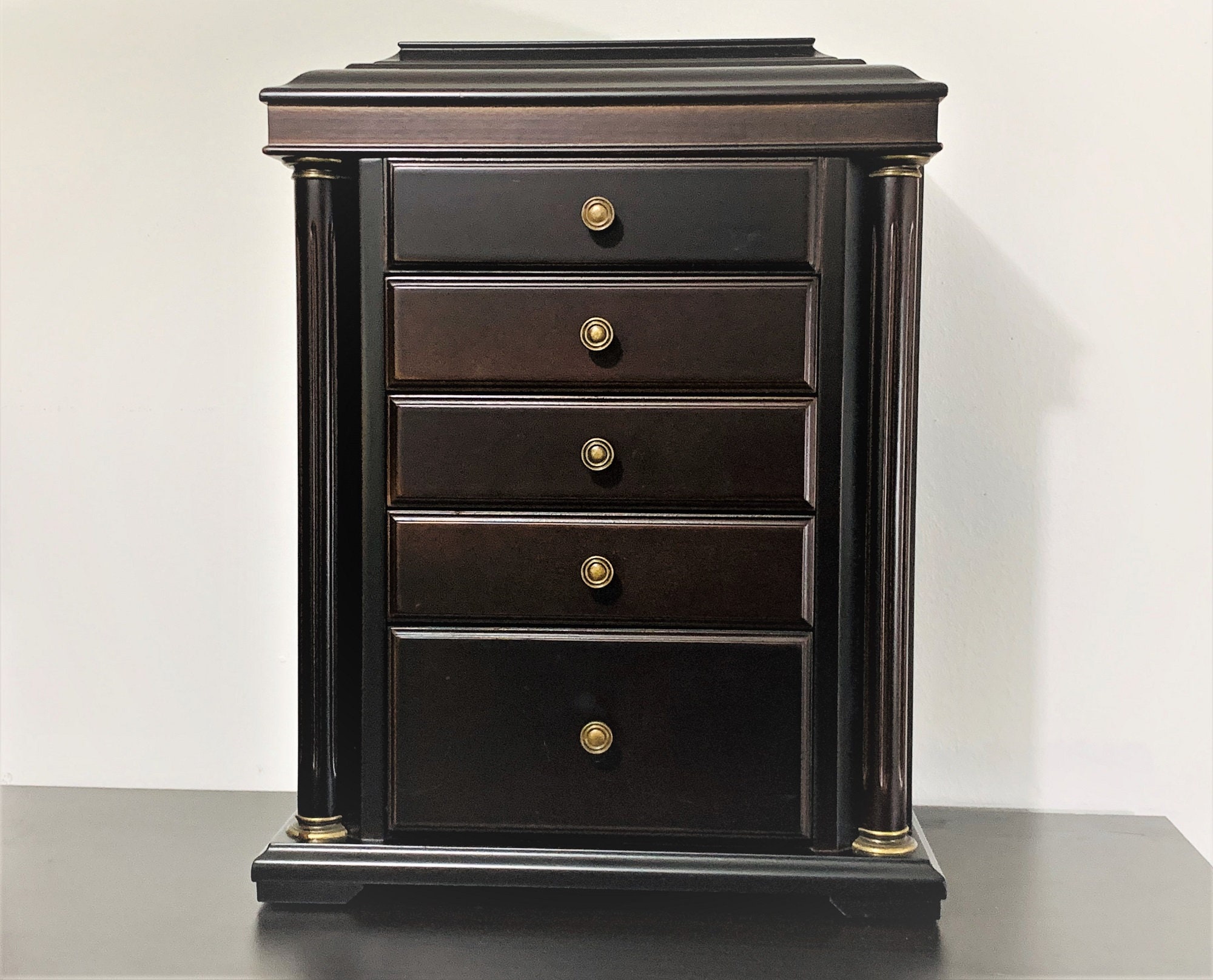 Vintage Bombay® Large Jewelry Armoire, Retired Rare Edition, Taiwan 067