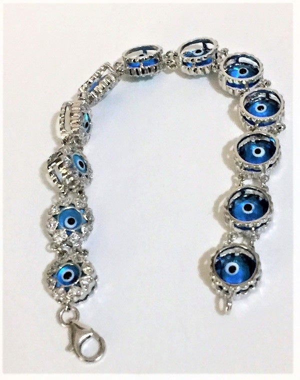 blue eye wristband