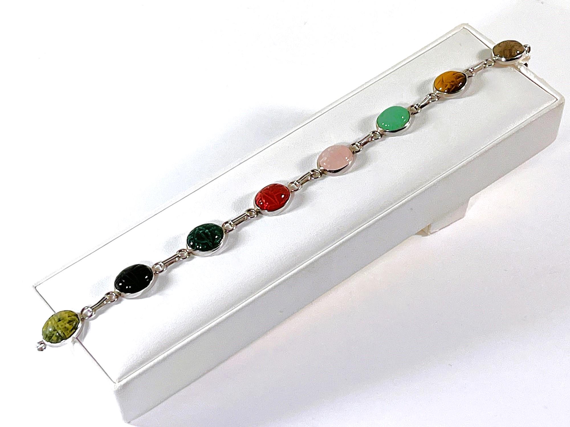 Best Vintage Egyption Very Unique Sterling Silver Bracelet Best Vintage Egyption Very Unique Sterling Silver Bracelet