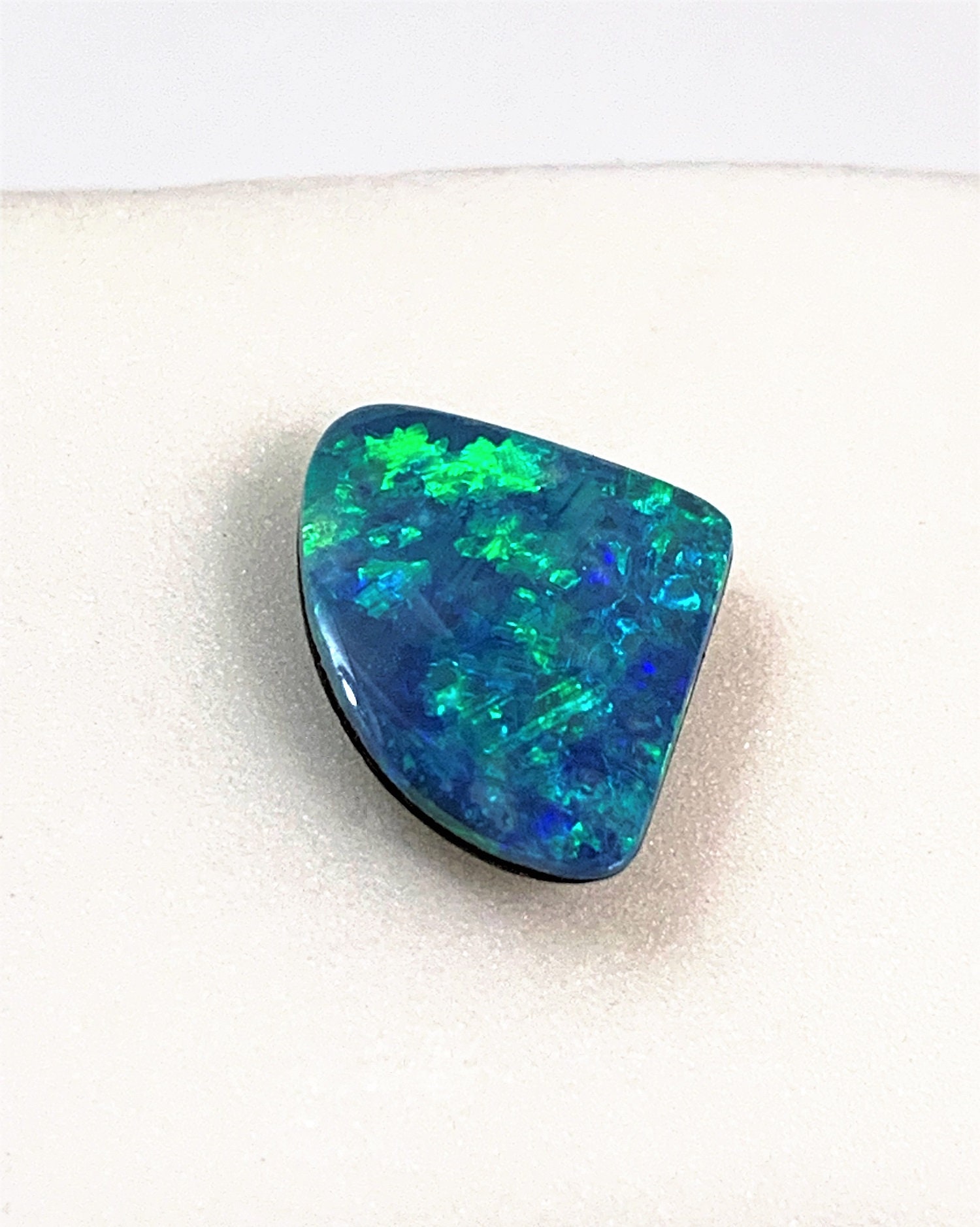 Blue green deals fire opal