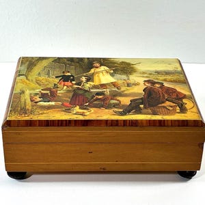 Reuge Music Box Edelweiss - Etsy