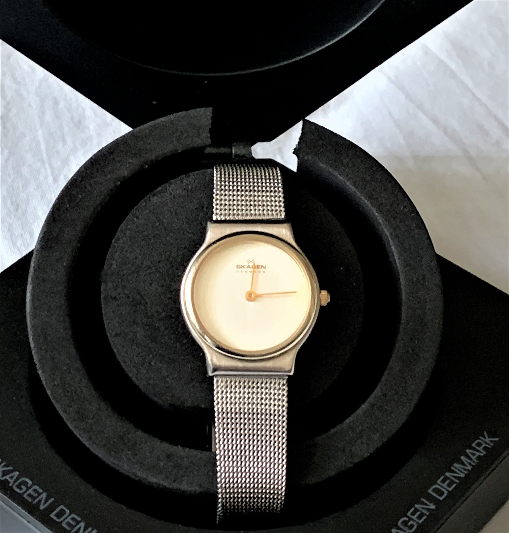 Skagen Denmark Classic Mesh Band Lady's Watch, Ultra Thin, 26mm Size ...