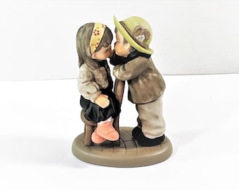 Vintage ©1999 NBM Bahner Studios AG, 'I promise You We Will Always Be Together' Bisque Figurine. 4.5" T. 3" W. Top Grade, Free US Shipping