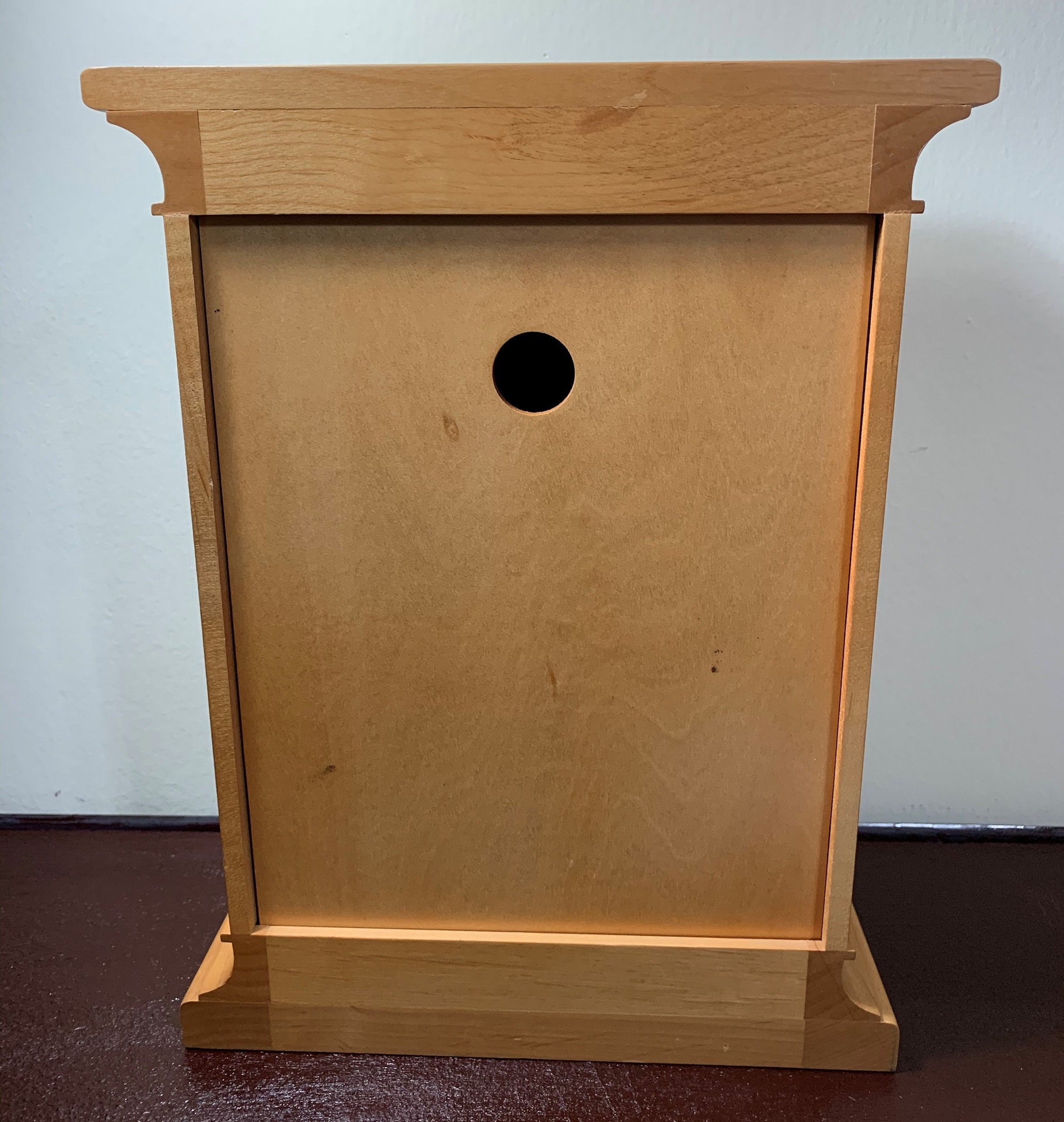 La Crosse Technology Natural Wood Radio Controlled Mantle Clock, Works