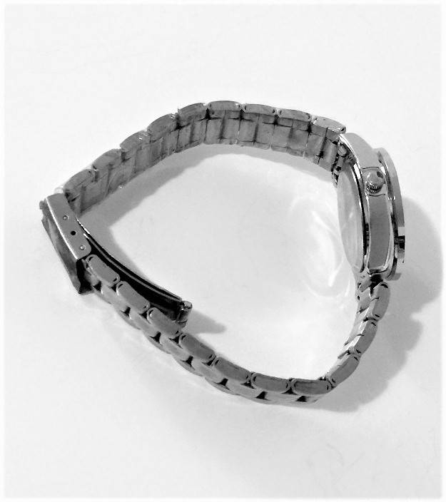 Vintage Geneva Watch 28 mm Water Resistant Stainless Steel