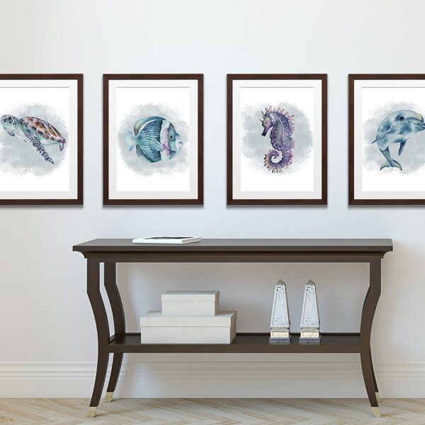 Sea Life Wall Decor Etsy