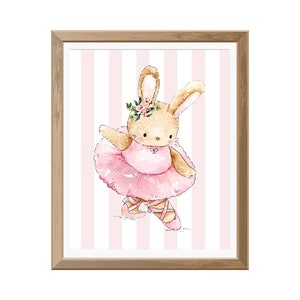 Ballerina Wall Art Decor Set of 3 Art Printables Girl's Room Ballet ...