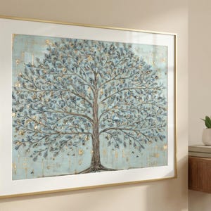 Vintage Tree of Life Wall Art Print | Museum Quality Poster With ...