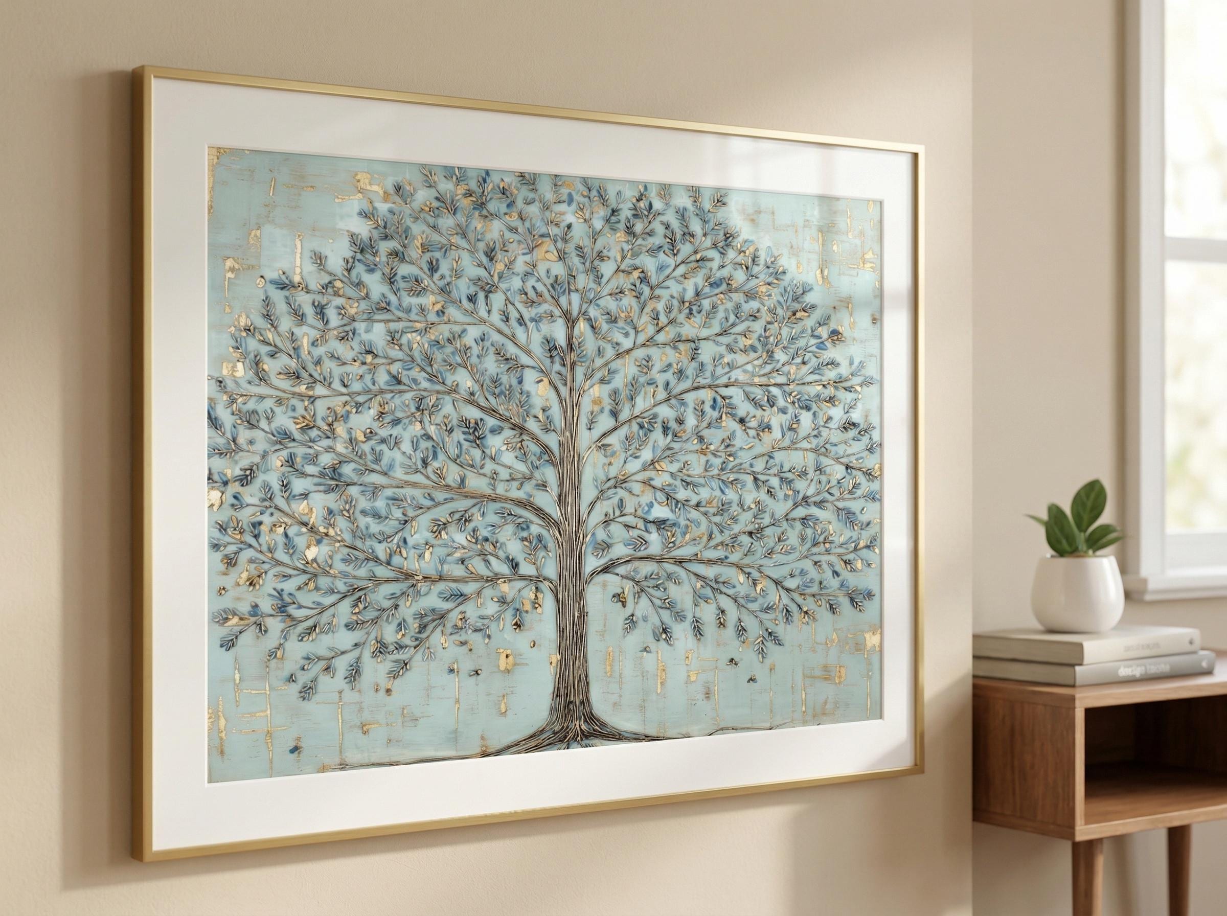 Vintage Tree of Life Wall Art Print | Museum Quality Poster With ...