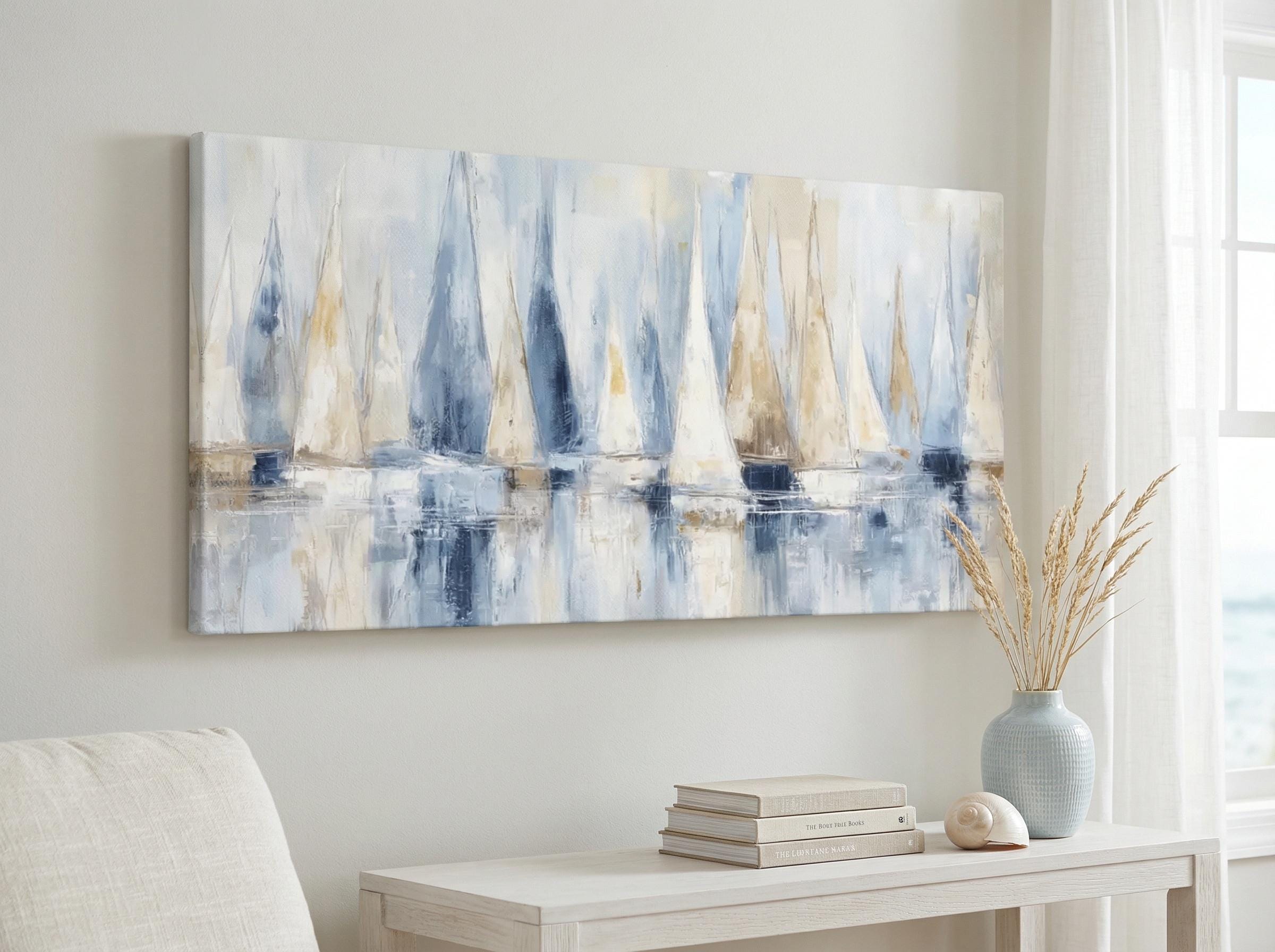 Navy Blue Sailboat Prints - Etsy