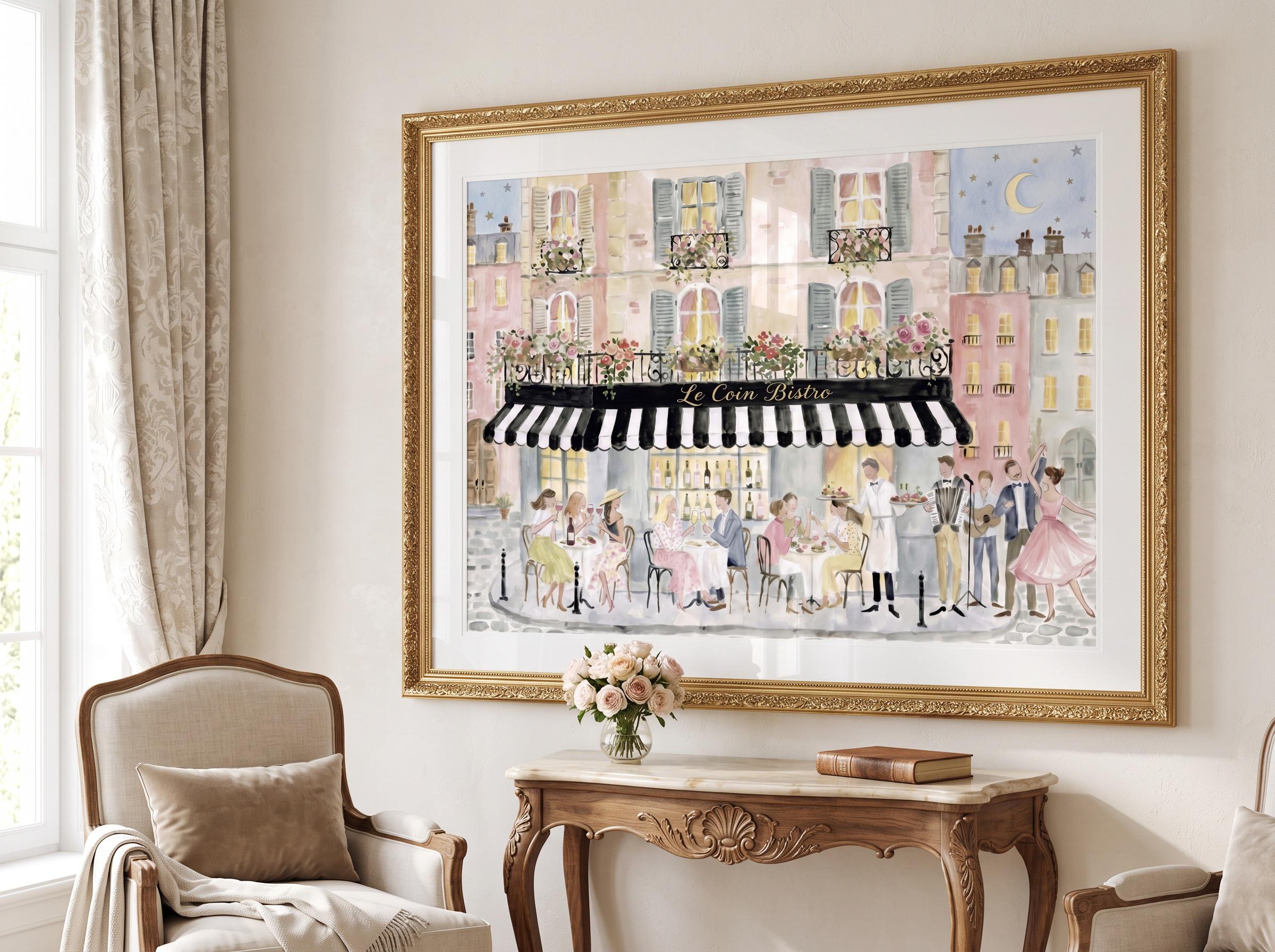 Bistro Poster - Etsy