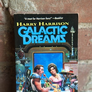 Galactic Dreams by Harry Harrison / ©1994, 1st Edition, Signed By Author / A Collection of Twelve of Harrison's Best Work
