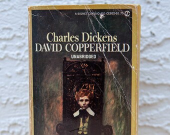 David Copperfield ~ Unabridged ~ by Charles Dickens / ©1962, The New American Library / 1800's Autobiographical Novel