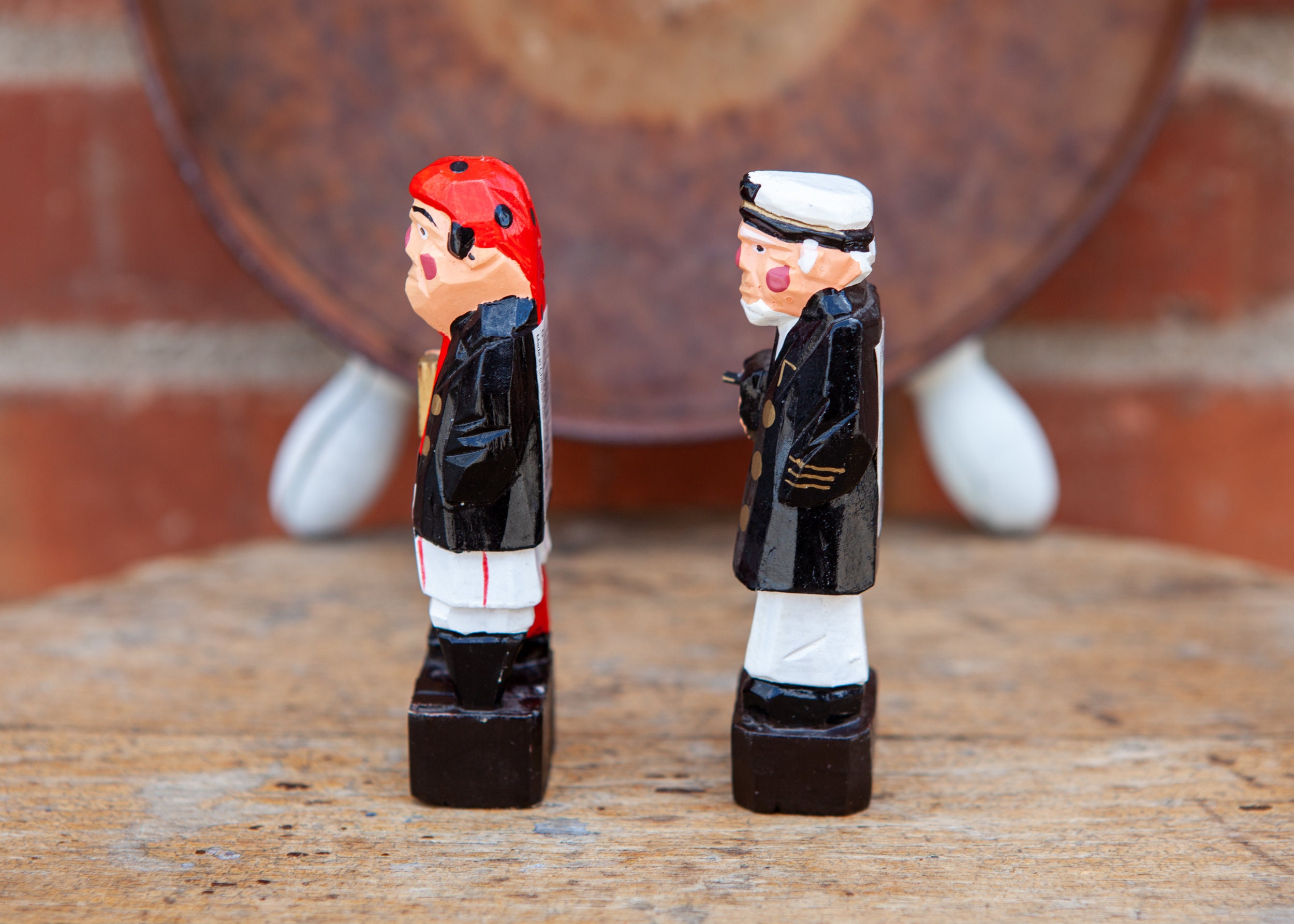Two Nautical Figurines Sailor and Sea Captain by Intl. Inc