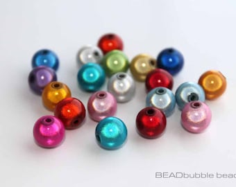 Acrylic Miracle Beads 5mm ‘Royale Mix’