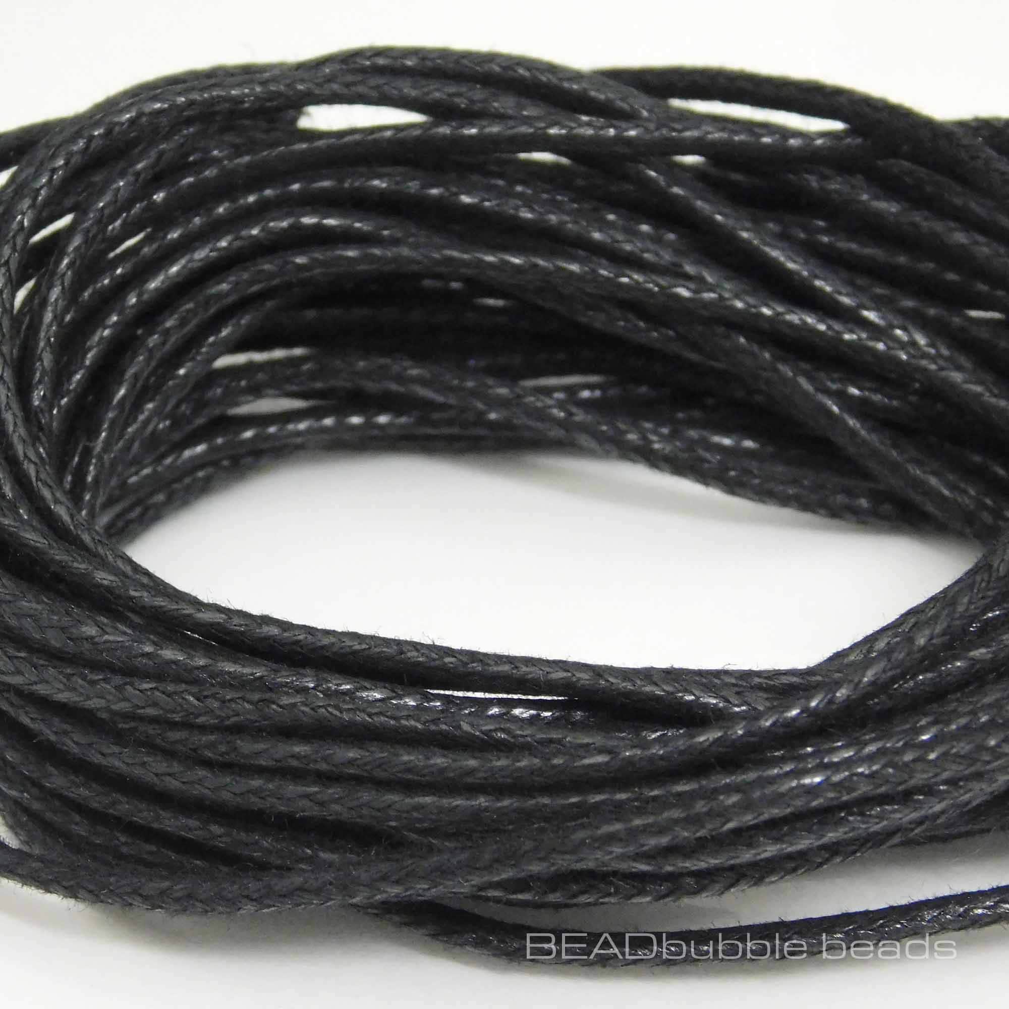 Waxed Cotton Cord 2mm Waxed String Near Me Su-Preme Waxed Cotton