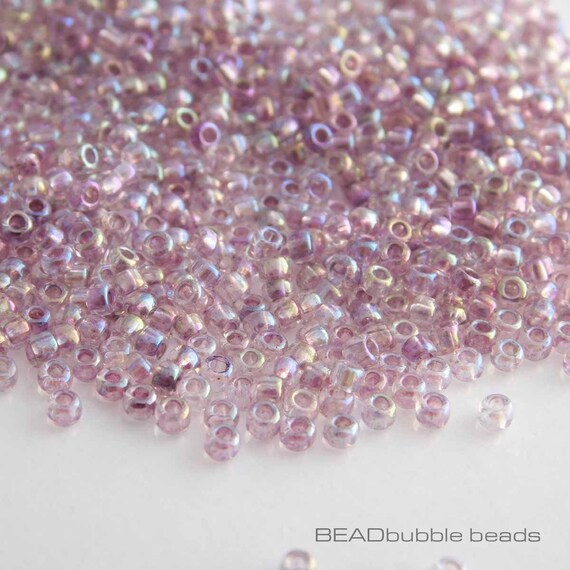 15 x 10gm Packs All the Beautiful Purple Tones Matsuno size 15//0 Beads