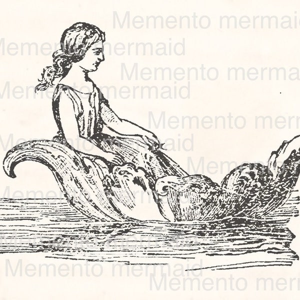 Lounging Mermaid