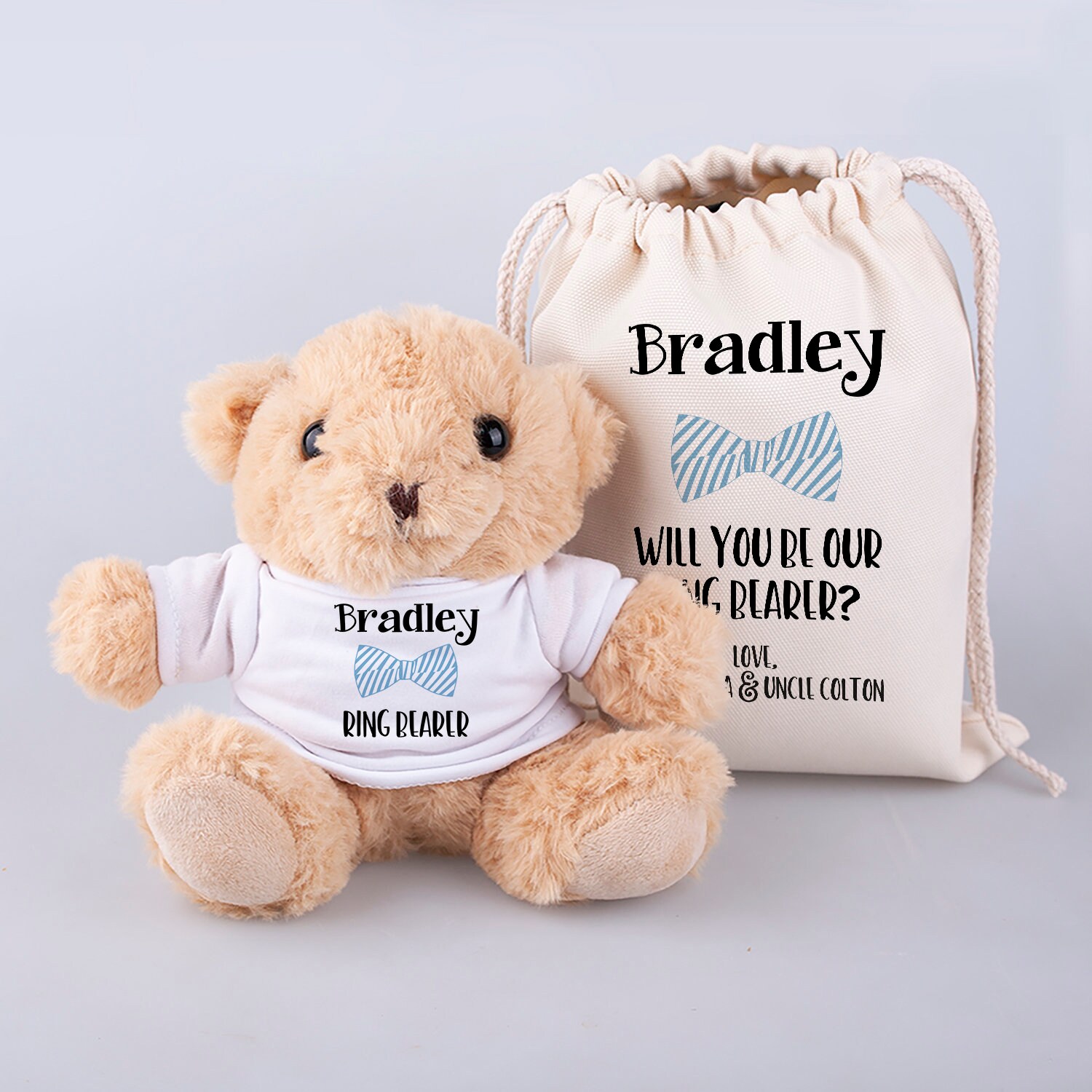 ring bearer asking gift