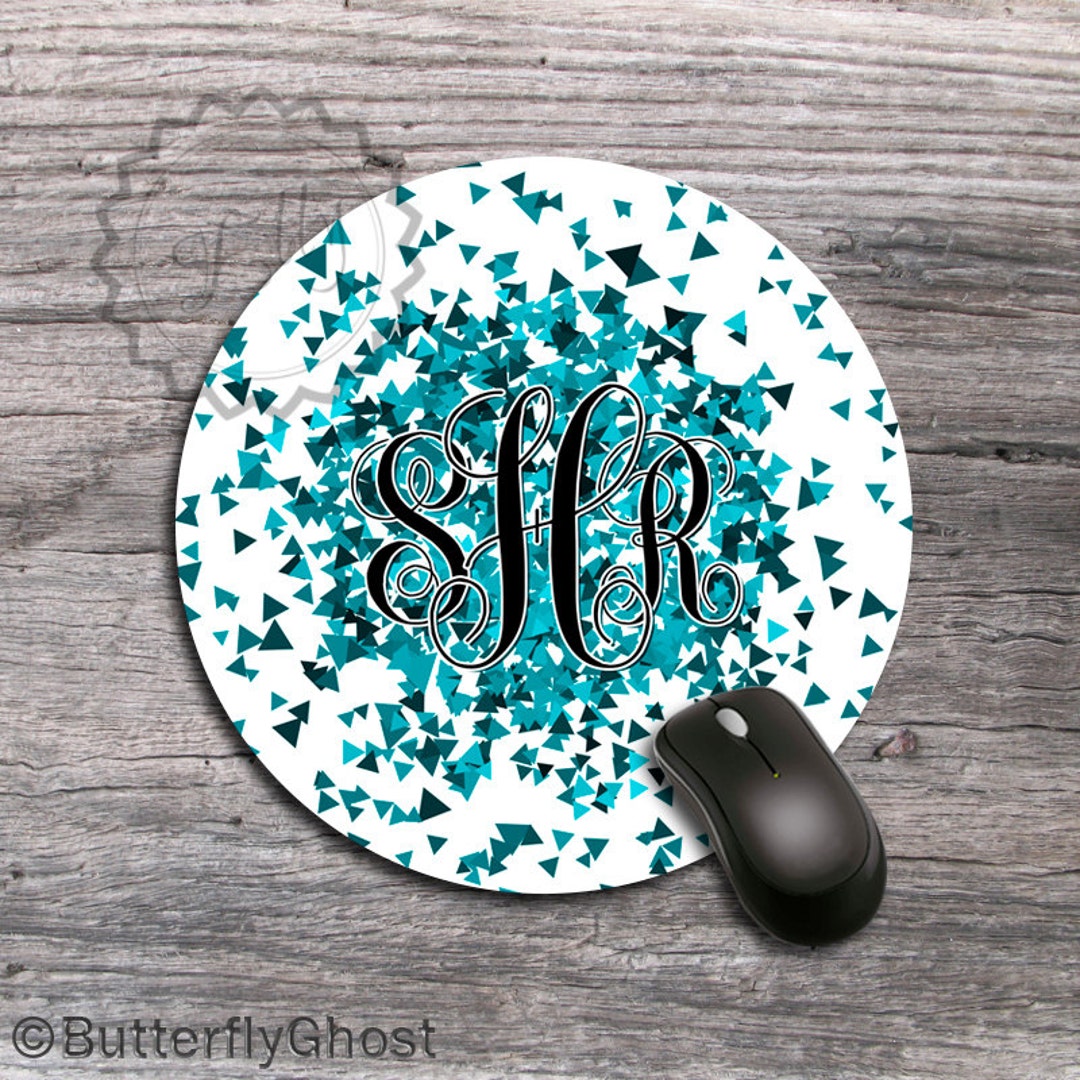 Sparkles Design Computer Mouse Pad Turquoise and Teal Set - Etsy
