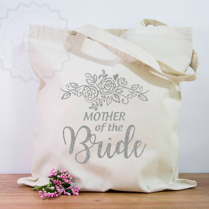 Bridal Gifts Wedding Thank You Gifts Metallic Gold Tote Bags Mother Of The Bride Gift Tote Bag Bridal Shower Ideas Wedding Gift Mom