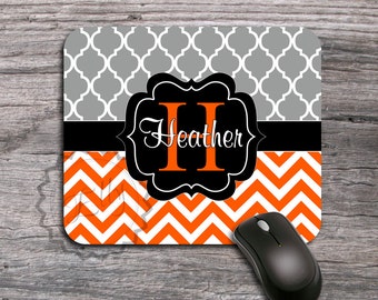 Personalized Name Mouse Pad, Custom Mousepad, Monogrammed Mouse Pad, Monogrammed Mousepad, Office Desk Accessory - 127