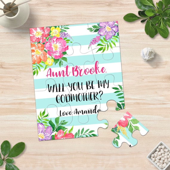 Will request godmother /_ PUZZLE you be my godmother?