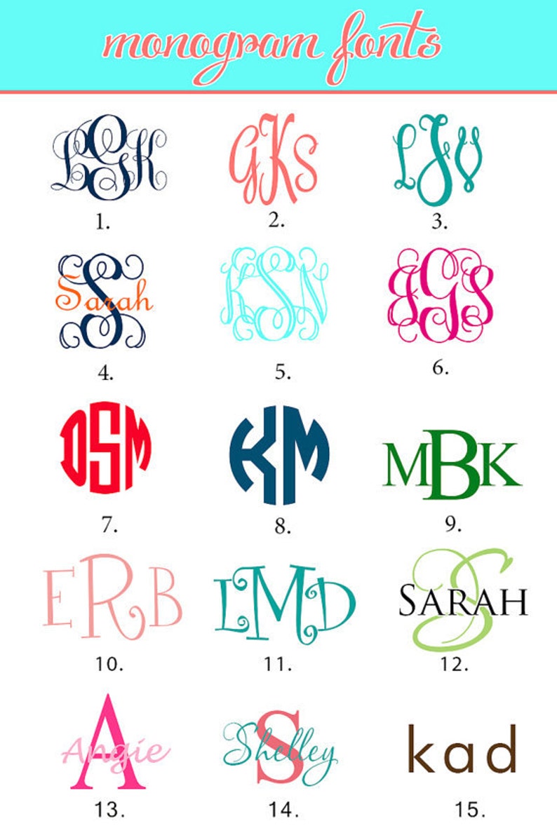 Monogrammed Mousepad Hot Pink, Aqua blue and Black Peacock pattern, custom name or initials, personalized computer gift 032 image 2