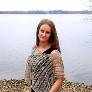 Linen Shrug, Boucle Linen Sweater, Linen Bolero, Cotton Linen Sweater, Organic Top, Crochet Bolero, Bolero for Summer