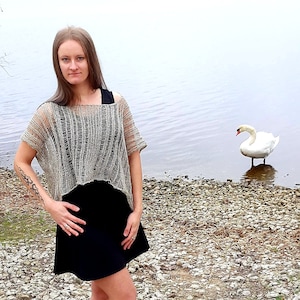 Linen Shrug, Boucle Linen Sweater, Linen Bolero, Cotton Linen Sweater, Organic Top, Crochet Bolero, Bolero for Summer