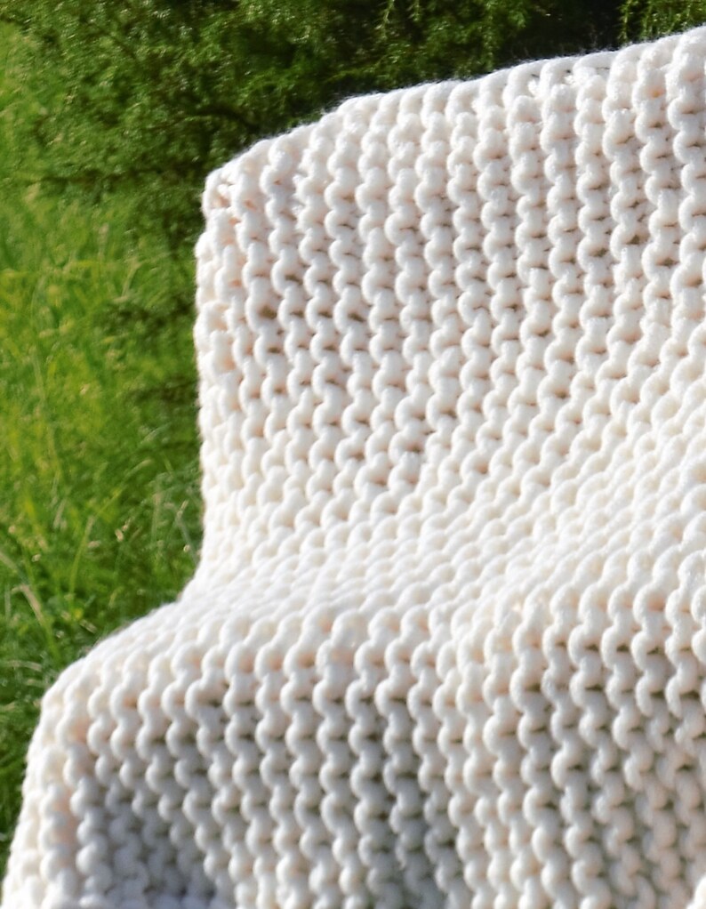 Cozy Blanket Home Decor Giant Super Chunky Blanket Chunky ...