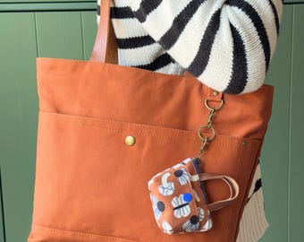 Lucky Charm Tote Bag, PDF Sewing Pattern + Video Tutorial