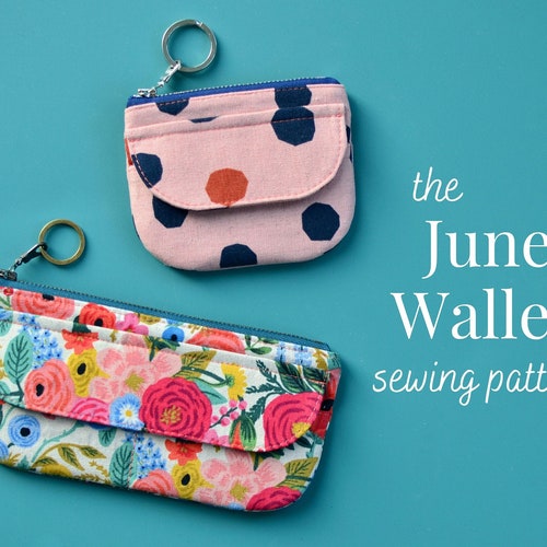 June Wallet 2 Sizes PDF Sewing Pattern Instant Download - Etsy