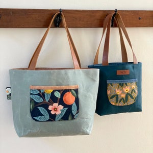 Mercantile Tote Bag Sewing Pattern: 3 Sizes (PDF Pattern)