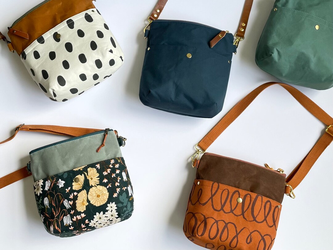 【GO-CCE】Cross Annie Shoulder Bag (3 color) Easton Crossbody Bag, PDF Sewing Pattern, Crossbody Purse
