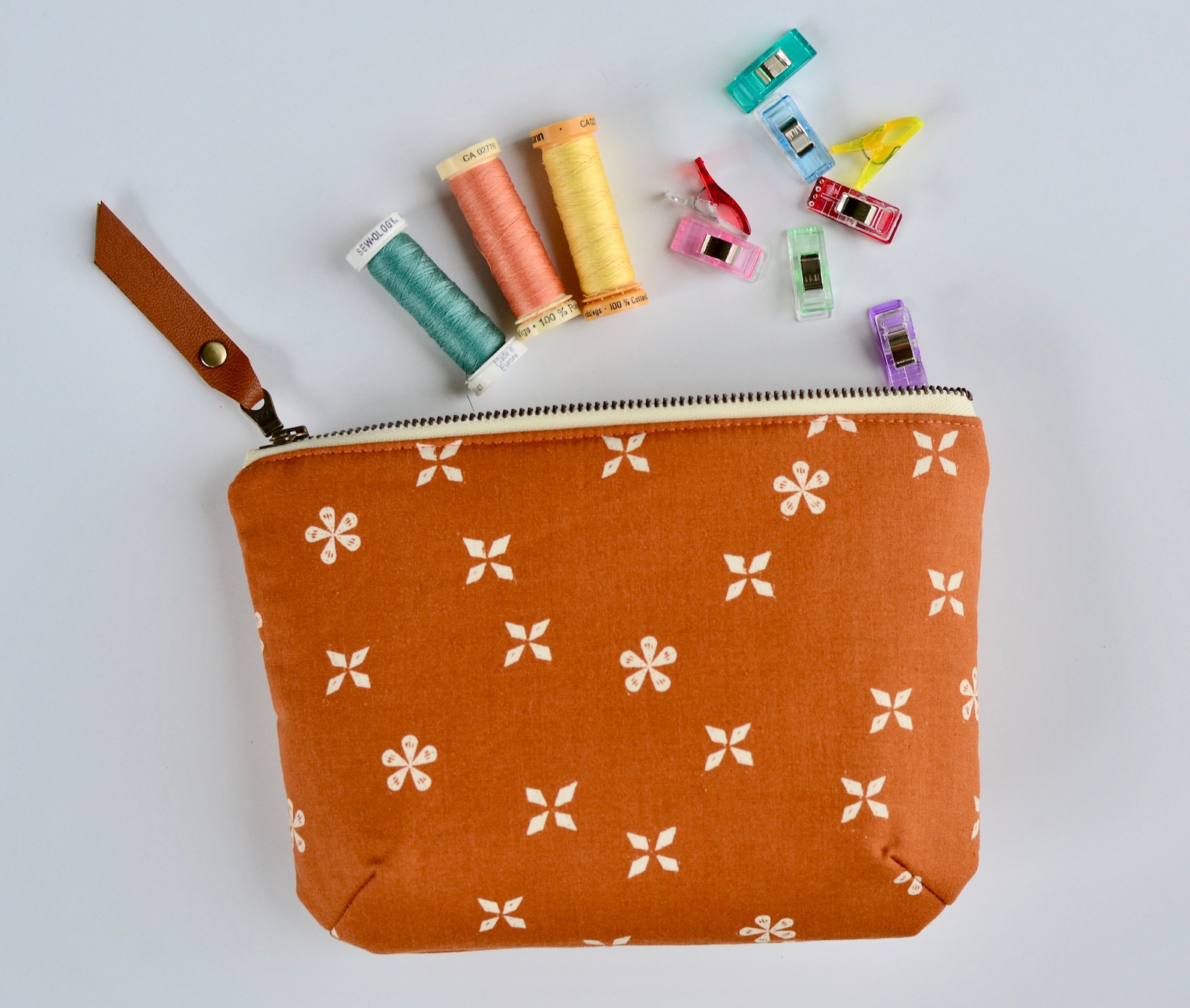 Weekend Zipper Pouch PDF Sewing Pattern 3 sizes Etsy