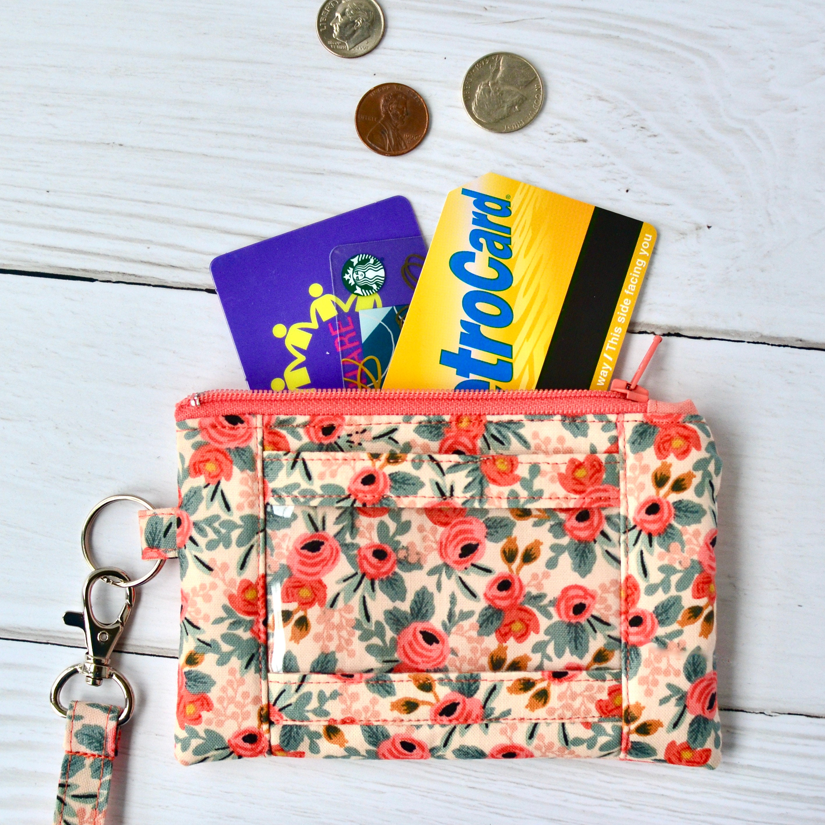 Charlotte Lanyard Wallet PDF Sewing Pattern ID Wallet Etsy