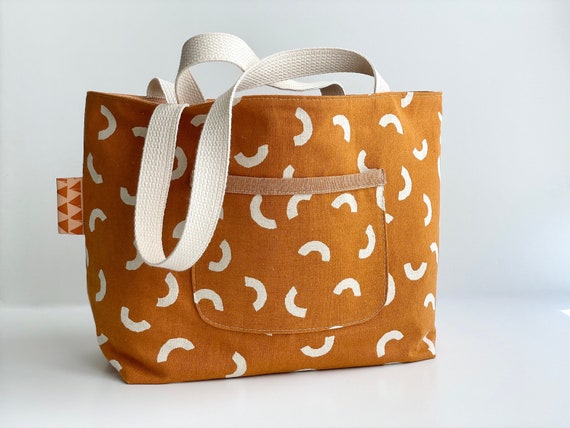 Mercantile Tote Bag Sewing Pattern: 3 Sizes (PDF Pattern)