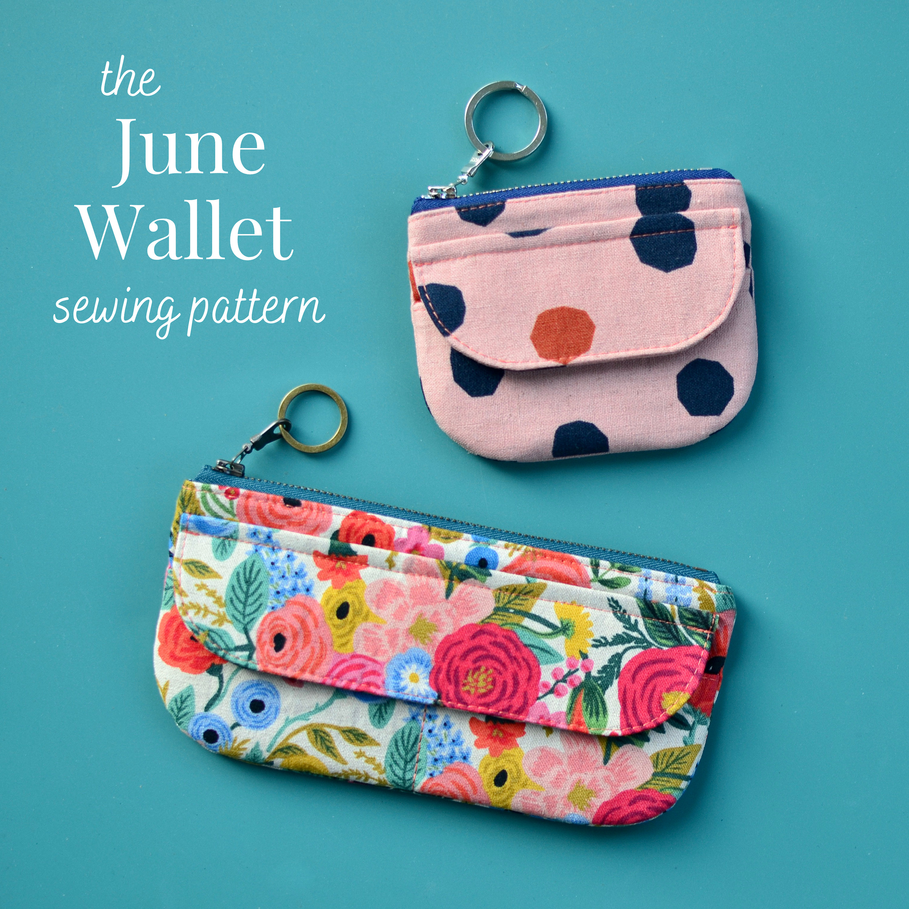 June Wallet, 2 Sizes, PDF Sewing Pattern, Instant Download - Etsy