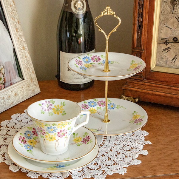 Art Deco Cake Stand Etsy