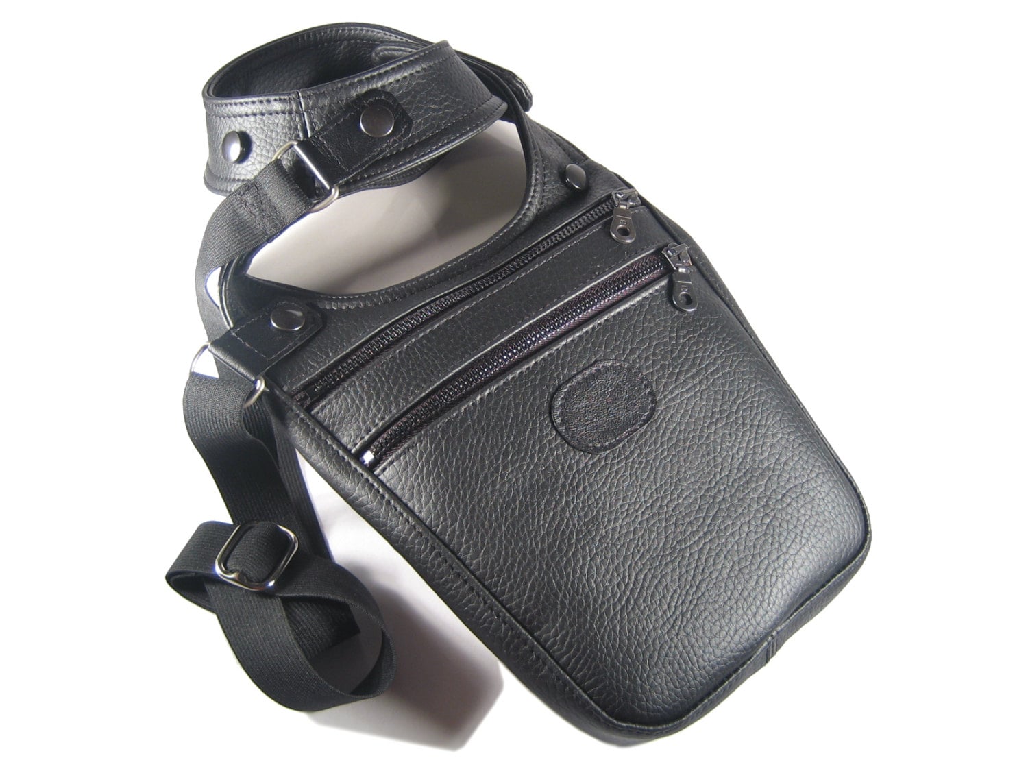 Holster bag men bag holsterman bag black festivalbag man bag Etsy