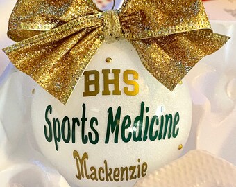 Sports Medicine Christmas Ornament
