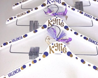 Dance team personalized hanger
