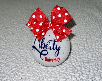 Liberty University Nurse Christmas Ornament