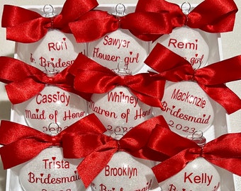 Bridal Party Ornament