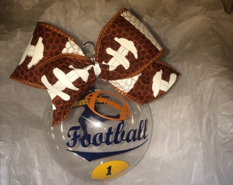 Christmas ornament for Football