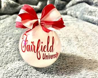 College Christmas Ornament