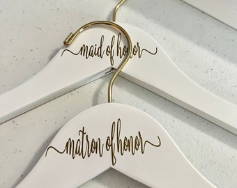 Maid of Honor, Matron of Honor dress hanger