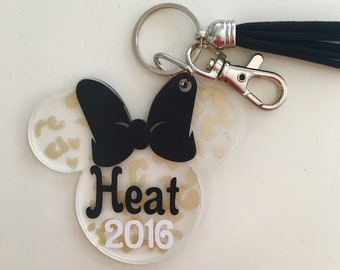 Cheer and Dance key chain, bag tag gifts