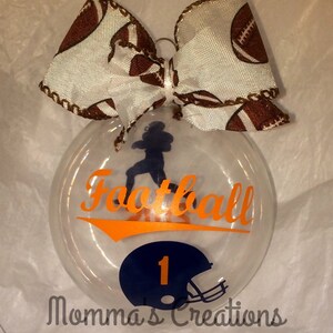 Football Team Ornament